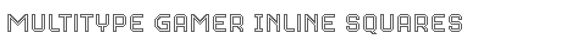 MultiType Gamer Inline Squares image